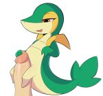  ambiguous_gender arteficialtrees bestiality disembodied_penis duo feral generation_5_pokemon genitals green_body hi_res human human_on_feral humanoid_genitalia humanoid_penis interspecies male male/ambiguous mammal nintendo penis pokemon pokemon_(species) pokephilia sex simple_background snivy tail thick_tail thigh_sex white_background 
