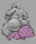  ambiguous_gender anthro big_breasts big_butt blush boss_monster_(undertale) bovid breasts butt caprine duo facesitting female floppy_ears goat hi_res huge_breasts huge_butt looking_back mammal sitting_on_another slorp_art thick_thighs toriel undertale_(series) 