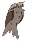  2013 ambiguous_gender avian beak big_eyes biped bird brown_feathers brown_wings digital_drawing_(artwork) digital_media_(artwork) feather_tuft feathered_wings feathers feral folded_wings frogmouth frown full-length_portrait grey_beak head_tuft jamminbison multicolored_feathers portrait simple_background solo suspended_in_midair tail_feathers tan_feathers tan_tail tawny_frogmouth toony tuft two_tone_feathers white_background winged_arms wings yellow_eyes 