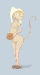  2018 belt_bag breasts ernest_and_c&eacute;lestine female freeflyspecter headwear mama_mouse mammal mature_female mouse nude rodent small_breasts solo 