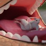  3d_(artwork) ambiguous_gender animated canine digital_media_(artwork) disney fox macro male male/ambiguous mammal micro micro_on_macro mouse nick_wilde open_mouth ponlets rodent size_difference swallowing throat tongue vore zootopia 