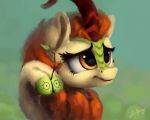  2018 autumn_blaze_(mlp) equine feral friendship_is_magic hair kirin lolliponybrony mammal my_little_pony portrait scales scalie solo 