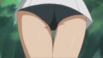  1girl animated animated_gif ass ass_shake ponytail sakamoto_mio solo strike_witches world_witches_series 