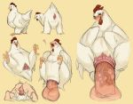  &lt;3 2018 animal_genitalia animal_pussy avian balls beak bestiality bird blush chicken cloaca cloacal_penetration cum cum_inside digital_media_(artwork) erection feathered_wings feathers female feral human humanoid_penis interspecies larger_human larger_male male male/female male_on_feral mammal mating_press nude open_mouth penetration penis perunagekko presenting pussy pussy_juice sex size_difference smaller_female smaller_feral smile tongue wings 