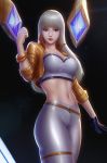  alternate_costume blonde_hair jacket k/da-kai&#039;sa kai&#039;sa league_of_legends purple_eyes 