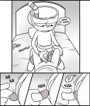  anal anal_penetration animate_inanimate anus bed bottomless brother brothers clothed clothed_sex clothing comic cup cuphead_(character) cuphead_(game) dialogue duo english_text faceless_male gloves half-closed_eyes humanoid humanoid_on_humanoid incest looking_down lying male male/male male_penetrating mugman not_furry object_head on_back on_bed onomatopoeia open_pants penetration perineum sex shallow_penetration shorts sibling sound_effects speech_bubble text toxic-boner video_games 
