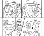  ! animate_inanimate bed blush brother brothers clenched_teeth clothed clothed_sex clothing comic cup cuphead_(character) cuphead_(game) duo erection eyes_closed fellatio glans gloves humanoid humanoid_on_humanoid humanoid_penis incest male male/male male_penetrating messy mugman not_furry object_head on_bed one_eye_closed oral oral_penetration penetration penis penis_grab penis_kissing saliva saliva_string sex sibling speech_bubble teeth tongue tongue_out toxic-boner video_games 
