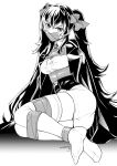  angry bdsm bondage bound eudetenis girls_frontline ribbon stockings tape tapegag type_97 type_97_(girls_frontline) 