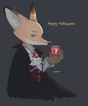  2018 anthro canine clothed clothing disney fox fur halloween hi_res holidays male mammal nick_wilde swetpot zootopia 