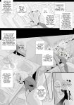  2018 anthro arctic_fox black_and_white canine clothed clothing comic cynthia_walker disney english_text female fox fur hi_res mammal monochrome rem289 text zootopia 