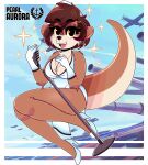 2024 absurd_res aircraft aircraft_carrier airplane anthro big_breasts black_nose breasts brown_body brown_fur brown_hair cannon cleavage clothed clothing dress ear_piercing electronics eyebrow_through_hair eyebrows eyelashes female footwear freckles fully_clothed fur gloves hair handwear hi_res high_heels jewelry looking_at_viewer mammal microphone microphone_stand multicolored_body multicolored_fur mustelid navy necklace open_mouth open_smile otter pearl_aurora piercing pinup pose ranged_weapon shoes short_hair smile solo tan_body tan_fur teeth tongue translucent translucent_hair two_tone_body two_tone_fur vehicle weapon white_clothing white_dress wireless_shiba