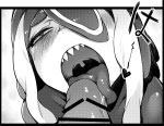  &lt;3 2018 anthro blush censored cetacean dolphin duo faceless_male fellatio female hair hair_over_eye ineffective_censorship karasu_raven licking male male/female mammal marine oral penis penis_lick sex sharp_teeth teeth tongue tongue_out uvula 