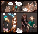  ! 2018 anthro arm_support basitin blue_eyes blue_hair body_swap breasts brown_eyes brown_fur canine casual_nudity cat chest_tuft clothed clothing comic confusion dialogue digital_media_(artwork) empty_eyes english_text featureless_breasts featureless_crotch feline female feral flora_(twokinds) fur glowing glowing_eyes group hair heterochromia hi_res horn human inside keidran keith_keiser lady_nora leaning_on_elbow magic male mammal multicolored_fur natani nude open_mouth orange_fur pregnant smile spider_web striped_fur stripes surprise tan_fur text thought_bubble tiger tom_fischbach trace_legacy tuft twokinds webcomic white_fur wolf yellow_eyes 