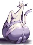  2017 ambiguous_gender big_butt butt butt_pose dlrowdog huge_butt looking_at_viewer looking_back mienshao nintendo overweight pok&eacute;mon pok&eacute;mon_(species) red_eyes solo video_games 