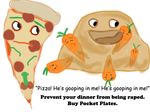  applesauce carrot duzell food inanimate pizza pocket_plates 
