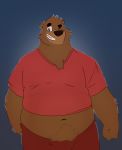  bear belly kemono male mammal overweight overweight_male sketch softscone 