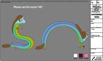 adventure_time alex_campos andy_ristaino blue_body brown_hair cartoon_network catherine_e._simmonds christina_raygoza curled_hair curled_tail derek_kirk_kim english_text facial_hair feral hair hi_res horn joy_ang male mammal michael_deforge model_sheet multicolored_body official_art rainbow_body rainicorn roy_the_rainicorn sandra_lee sideburns snout solo striped_body stripes tail text toony unicorn_horn
