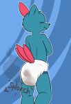  2018 anthro diaper digital_drawing_(artwork) digital_media_(artwork) feces mammal messy_diaper nintendo pok&eacute;mon pok&eacute;mon_(species) pooping rvlis scat simple_background sneasel soiling soiling_diaper solo video_games 