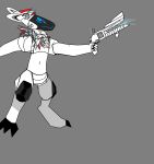  anthro atlas_jet_(artist) atlas_jet_(character) gun male midriff ms_paint protogen ranged_weapon weapon 