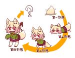  ? animal_ear_fluff animal_ears bangs bell bell_collar blonde_hair blush bow brown_collar closed_mouth collar directional_arrow evolution eyebrows_visible_through_hair fox_ears fox_girl fox_tail green_shirt hair_between_eyes hair_bow hair_ornament jingle_bell kemomimi-chan_(naga_u) long_hair long_sleeves lying naga_u on_stomach orange_neckwear original pleated_skirt purple_skirt red_eyes red_footwear ribbon-trimmed_legwear ribbon_trim sailor_collar school_uniform serafuku shirt sidelocks simple_background skirt sleeves_past_fingers sleeves_past_wrists soil sparkle standing tail thighhighs translated white_background white_legwear white_sailor_collar 