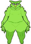 alpha_channel animal_humanoid anthro avian avian_humanoid bird bird_humanoid front_view full-length_portrait geeksfortune humanoid low_res male owl owl_humanoid portrait solo