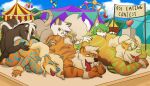 all_fours american_opossum amusement_ride anal anthro arcanine ass_up award breasts canid canine casual_nudity daughter_(lore) english_text felid feline female female_rimming_male ferris_wheel generation_1_pokemon group husband male male/female male/male male_rimming_female mammal marsupial maya_henderson mephitid mr.henderson mrs.henderson nintendo nude oral outside pickles-hyena pokemon pokemon_(species) rimming sex skunk text trophy virginia_opossum wife
