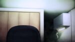  1boy chair chaos;child cupboard drawer from_side game_cg glasses highres indoors jacket male_focus office_chair official_art ootani_yuuma sasaki_mutsumi shirt short_hair solo standing swivel_chair track_jacket white_shirt zipper zipper_pull_tab 