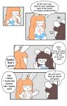 absurd_res anthro breasts chinchilla chinchillid clothed clothing comic dialogue duo english_text female genitals gesture hand_gesture hi_res lagomorph leporid male mammal pussy rabbit rodent text thumbs_up tina_(tonytoran) tony_(tonytoran) tonytoran topless