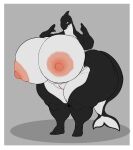absurd_res anthro areola big_areola big_breasts big_butt big_nipples blush body_blush border breasts butt cetacean curvy_figure dolphin dorsal_fin female fin flukes genitals giselle_orochi hi_res huge_breasts huge_butt huge_thighs hyper hyper_breasts hyper_thighs mammal marine multicolored_body nanami_(void_dew) nipples oceanic_dolphin orca pink_areola pink_nipples plump_labia puffy_areola puffy_nipples raised_arms simple_background solo standing tail thick_thighs toothed_whale two_tone_body voluptuous voluptuous_female vulva vulva_blush white_border