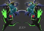 2025 abs absurd_res anthro big_bulge black_body black_latex blue_body blue_latex bodily_fluids bodysuit bulge clothed clothed_anthro clothed_male clothing cum cum_in_mouth cum_inside cxcxxcxxxx duo genital_fluids green_latex hands_behind_back hi_res latex latex_bodysuit latex_clothing latex_skinsuit lizard lock_bulge lock_symbol male male_penetrated multicolored_body multicolored_bodysuit multicolored_clothing multicolored_skinsuit muscular muscular_anthro muscular_male null_bulge oral oral_penetration penetration purple_tentacles reptile restrained restrained_by_tentacles scalie skinsuit suspended_via_tentacles sweat tail tentacle_in_mouth tentacle_penetration tentacles tight_clothing tongue yellow_body yellow_sclera yellow_tongue