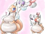 anthro asian_clothing claws clothing dragon dragonite east_asian_clothing female froslass generation_1_pokemon generation_4_pokemon ghost hi_res japanese_clothing kimono membrane_(anatomy) membranous_wings mythological_creature mythological_scalie mythology nintendo orange_body orange_scales overweight pokemon pokemon_(species) purple_body scales scalie spirit wings
