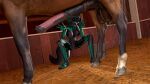  16:9 3d_(artwork) 4k absurd_res animal_genitalia animal_penis animatronic anthro anthro_focus balls barely_visible_genitalia barely_visible_vulva barn big_balls big_penis blue_body breasts brown_body brown_eyes brown_fur bucket canid canine canis container crouching digital_media_(artwork) domestic_dog double_v_sign duo dutch_angle ears_down equid equine equine_genitalia equine_penis erection female female_anthro female_focus feral fox fur genitals german_shepherd gesture green_body hand_gesture hay herding_dog hi_res hooves horse huge_penis hybrid imminent_bestiality looking_at_viewer machine male male_feral mammal medium_breasts nervous nervous_smile nipples nude nude_anthro nude_female pastoral_dog penis pivoted_ears robot robot_anthro smile smiling_at_viewer sofy_lauren_foxlott solo_focus source_filmmaker_(artwork) spread_legs spreading stable tail v_sign vein veiny_penis vulva watermark widescreen worried zelyonka 