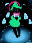  &lt;3 2018 absurd_res anthro biped black_background black_fur black_hair blush boots cake caprine castle clothed clothing deltarune dessert detailed_background digital_media_(artwork) empty_eyes english_text floppy_ears food footwear fruit full-length_portrait fully_clothed fur girly goat green_clothing green_hat green_robe hair hat head_tuft hi_res holding_food holding_object holding_plate looking_at_viewer male mammal monster night open_mouth open_smile outside pink_scarf plate portrait ralsei robe scarf shadow shoes signature simple_background smile sparkle standing strawberry sushioveraura text url video_games white_eyes window witch_hat 