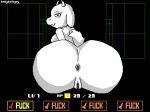  babyboilogey butt caprine digital_media_(artwork) goat mammal pixel_(artwork) pussy toriel undertale video_games 