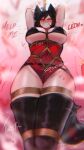 2025 absurd_res ada_wong alternate_species animal_humanoid bdsm big_breasts black_bikini_top black_clothing black_hair black_latex black_legwear black_tail black_thigh_highs blush bodily_fluids bondage boots bound breastless_clothing breasts candle canid canid_humanoid canine canine_humanoid capcom clothing crotch_rope dialogue ehrrr english_text female fluffy fluffy_tail footwear fox_ears fox_humanoid hair hands_tied hi_res humanoid latex latex_boots latex_clothing latex_footwear latex_legwear latex_thigh_boots latex_thigh_highs legs_tied legwear leotard mammal mammal_humanoid nipple_outline red_clothing red_leotard resident_evil restraints rope rope_bondage shoes solo struggling sweat tail tail_motion tailwag text thigh_boots thigh_highs