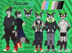 2019 5_toes alternate_species alternative_fashion anthro anthrofied arm_scar artist_name barbell_piercing belt biped black_belt black_body black_boots black_bottomwear black_clothing black_collar black_eyebrows black_facial_hair black_footwear black_fur black_goatee black_hair black_jacket black_nose black_shirt black_shoes black_shorts black_tail black_tank_top black_text black_topwear black_wristband blue_bottomwear blue_clothing blue_eyes blue_jeans blue_pants blush bodily_fluids boots bottomwear bracelet cartoon_network censor_bar character_name cheek_tuft chest_scar claws closed_smile clothing collar color_swatch combat_boots crossed_arms dated denim denim_bottomwear denim_clothing denim_shorts duncan_(total_drama) ear_piercing ear_ring embarrassed english_text eyebrow_barbell eyebrow_piercing eyebrows eyelashes facial_hair facial_piercing facial_tuft fangs feet finger_claws footwear fur furrification gender_symbol goatee green_hair green_kerchief green_neckerchief grey_body grey_bottomwear grey_claws grey_clothing grey_fur grey_jeans grey_pants grey_shirt grey_tail grey_topwear hair hands_on_own_hips hi_res jacket jeans jewelry kerchief key lenny_face long_sleeves looking_aside looking_down male male_anthro male_symbol mammal markings meme model_sheet mohawk mouth_closed multicolored_body multicolored_clothing multicolored_footwear multicolored_fur multicolored_hair multicolored_shirt multicolored_shoes multicolored_tank_top multicolored_topwear multiple_piercings neckerchief necklace neckwear nipples nose_piercing nose_ring nude nude_anthro nude_male pants piercing pink_nipples plantigrade pockets procyonid punk raccoon red_clothing red_footwear red_shoes ring_(marking) ring_piercing ringed_tail rolled_up_sleeves scar shirt shoes shorts smile smirk sneakers snout solo spiked_belt spiked_bracelet spiked_collar spikes stated_age striped_markings striped_tail stripes sweat sweaty_face symbol tail tail_markings tan_clothing tan_shirt tan_tank_top tan_topwear tank_top teeth teletoon text toes tongue tongue_piercing tongue_stud topwear torn_bottomwear torn_clothing torn_jeans torn_pants total_drama tuft two_tone_body two_tone_clothing two_tone_fur two_tone_hair two_tone_shirt two_tone_tail two_tone_tank_top two_tone_topwear watermark white_clothing white_footwear white_shoes xiamtheferret