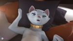  3d_(artwork) a_cat_is_fine_too cat collar digital_media_(artwork) disney duchess feline female feral lying mammal on_back pinklagoon satisfied solo the_aristocats 