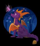  azulj dragon night scalie spyro spyro_the_dragon video_games western_dragon 