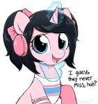  2018 blue_eyes clothing equine fan_character hair horn legwear looking_at_viewer male mammal meme moozua my_little_pony simple_background smile solo unicorn 