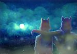  anthro canine clothed clothing detailed_background duo embrace fox fox_mccloud fully_clothed male male/male mammal nintendo silverwolfleo996 star_fox video_games wolf wolf_o&#039;donnell 