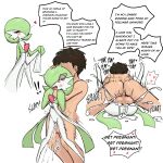 1:1 2025 abdominal_bulge absurd_res accessory anthro anthro_penetrated anus balls big_balls big_penis biped black_hair blush bodily_fluids bottomwear bubble_butt butt chokehold clothed clothing clothing_lift cross-popping_vein cum cum_in_vagina cum_inside deep_penetration dialogue dominant dominant_human duo ejaculation female female_anthro from_front_position gardevoir generation_3_pokemon genital_fluids genitals green_body hair hair_accessory hairpin heart_symbol hi_res human human_dominating_anthro human_on_anthro human_penetrating human_penetrating_anthro interspecies inviting_to_sex larger_human larger_male looking_pleasured male male/female male_human mammal mating_press mega_stone multiple_scenes narrow_shoulders nintendo open_mouth penetration penile penile_penetration penis penis_in_vagina pokemon pokemon_(species) pokephilia poketoon questionable_consent red_eyes rough_sex saeko_art saliva saliva_string sex size_difference skirt skirt_lift slim_female small_hips small_waist smaller_anthro smaller_female smaller_penetrated speech_bubble stand_and_carry_position standing standing_sex submissive submissive_anthro submissive_female tan_body tears tears_of_pleasure thin_legs thin_thighs thrusting vaginal vaginal_fluid_string vaginal_fluids vaginal_penetration vaginal_squirting wasp_waist white_body yugo&#039;s_gardevoir