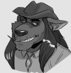  canine colton_(menrot_pothos) cowboy headshot mammal polartoons wolf 