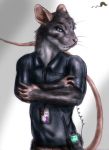  mammal radio rat rodent security_guard walkie_talkie whimsicalsquirrel 