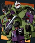  2017 alien ambiguous_gender armor beat9rock bonecrusher_(transfromer) constructicons cybertronian decepticon digital_drawing_(artwork) digital_media_(artwork) front_view frown group holding_object holding_weapon hook_(transformer) humanoid living_machine long_haul machine mask melee_weapon mixmaster not_furry open_mouth red_eyes robot scavenger_(transformer) scrapper scrapper_(transformer) simple_background smile smirk standing sword teeth transformers weapon wheels 