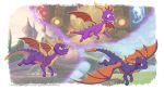  dragon flying skylanders skylanders_academy spyro spyro_the_dragon teeth the_legend_of_spyro video_games wings 