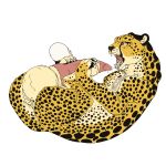  aliena-cordis animal_genitalia balls big_balls cat cheetah cum feline feral huge_balls hyper hyper_balls hyper_penis jasiri male mammal masturbation penis 