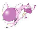  2014 ambiguous_gender dlrowdog mienshao nintendo pok&eacute;mon pok&eacute;mon_(species) simple_background stretchy video_games white_background 