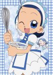  blue_hair child hatomugisan ojamajo_doremi senoo_aiko 