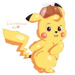  &lt;3 2018 detective_pikachu nintendo pikachu pok&eacute;mon pok&eacute;mon_(species) tahgoomy video_games 