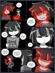  chara_(undertale) comic english_text hi_res human human_only mammal not_furry protagonist_(undertale) taggen96_(artist) text undertale video_games young 